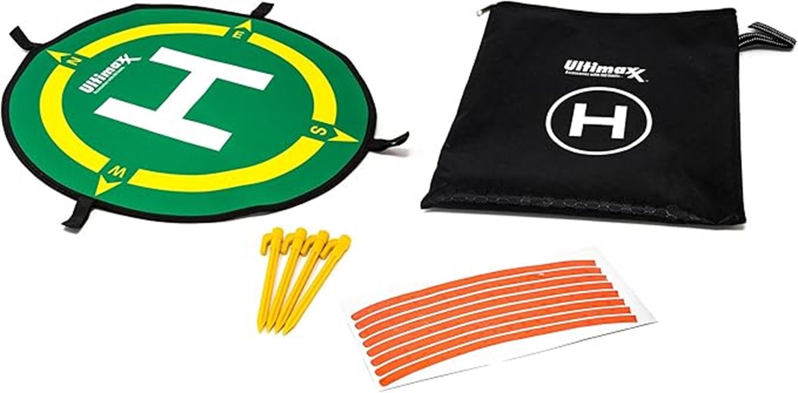 collapsible 50cm drone landing