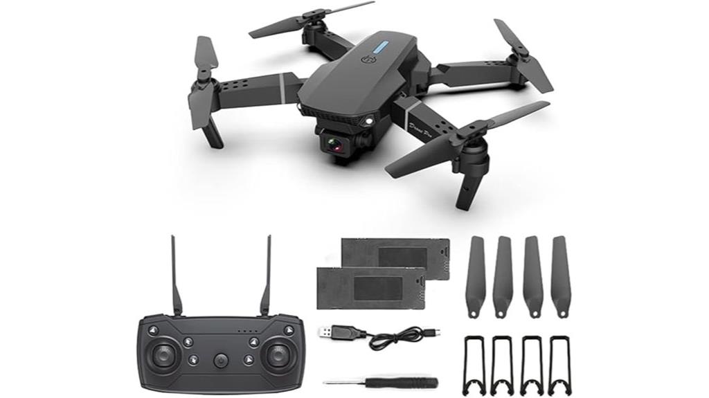 compact 1080p foldable drone