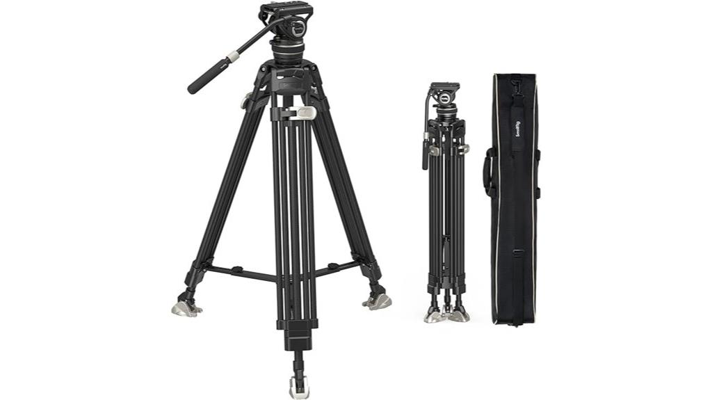 compact carbon fiber tripod