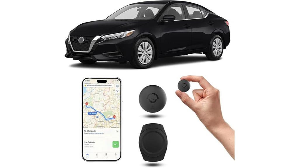 compact vehicle magnetic gps