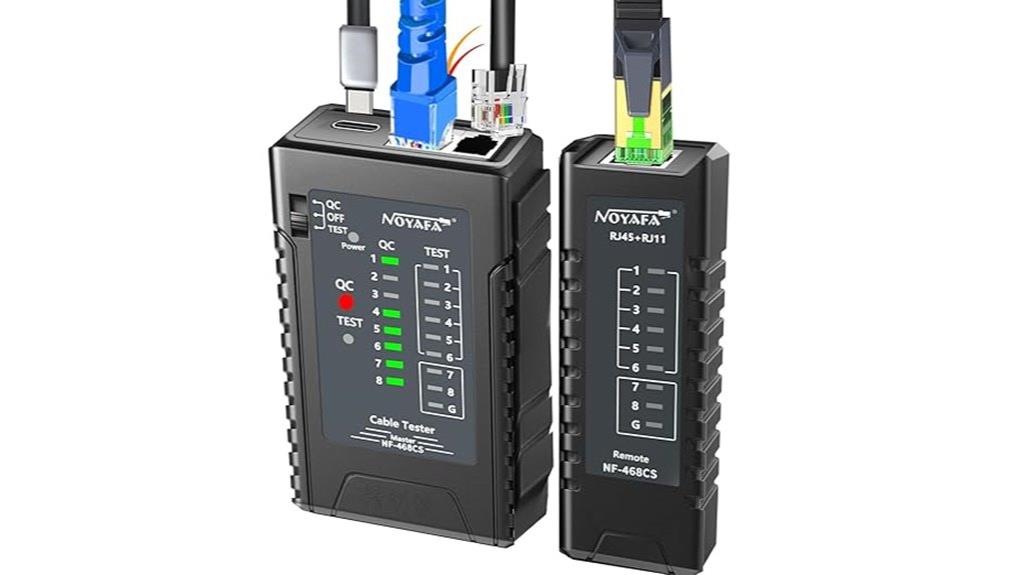 comprehensive network cable tester