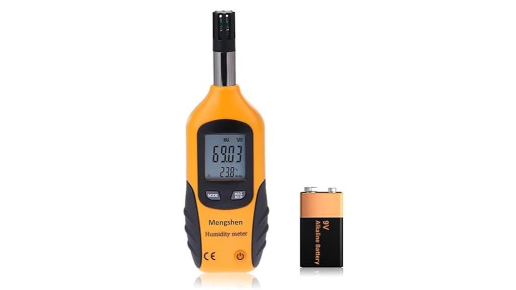 digital humidity and temperature gauge