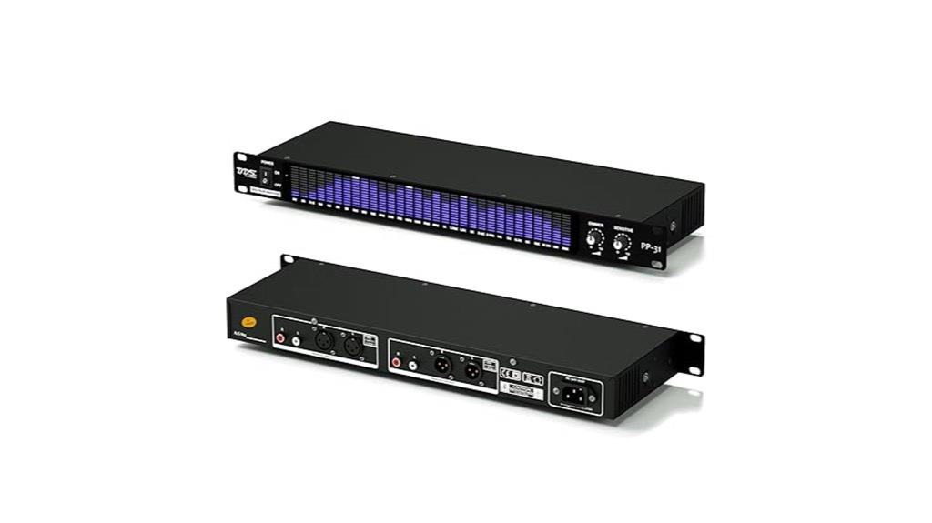 digital spectrum analyzer display