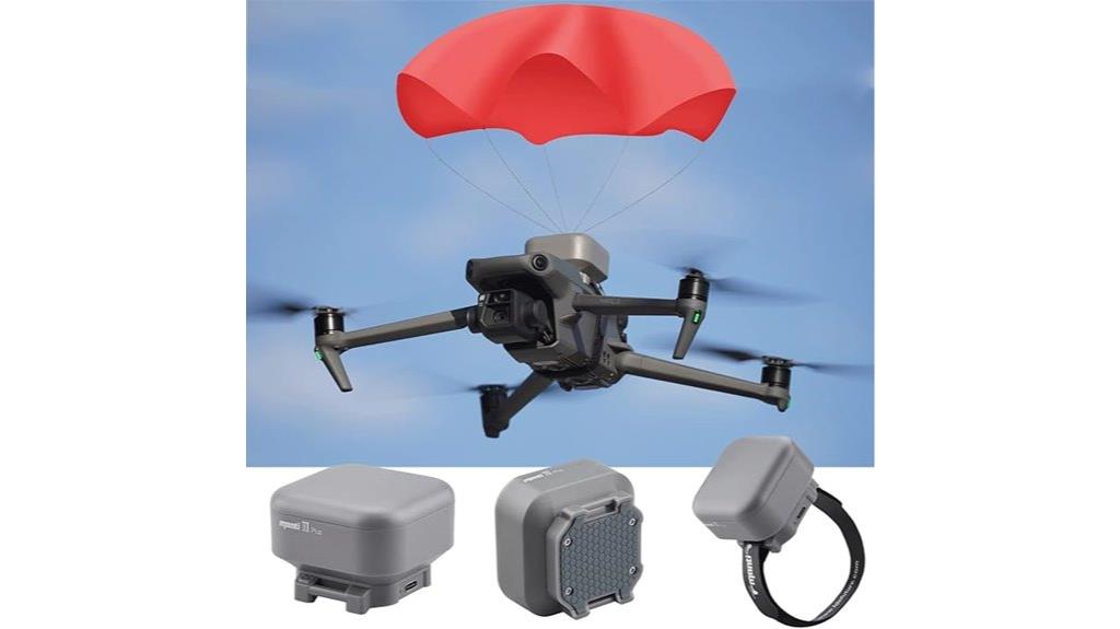 drone safety parachute upgrade