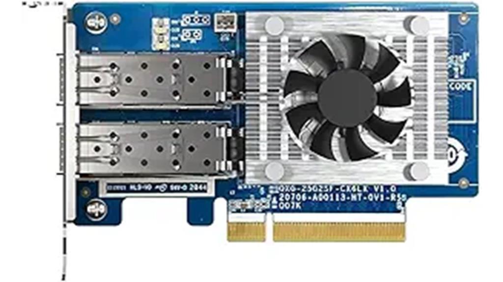 dual 25gbe network card