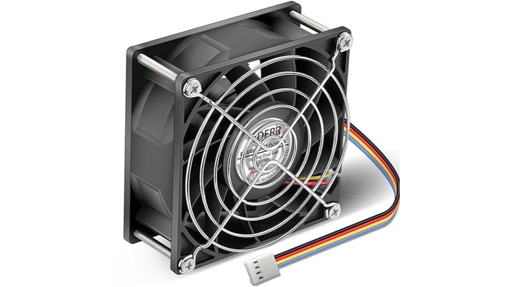 dual ball fan cooling