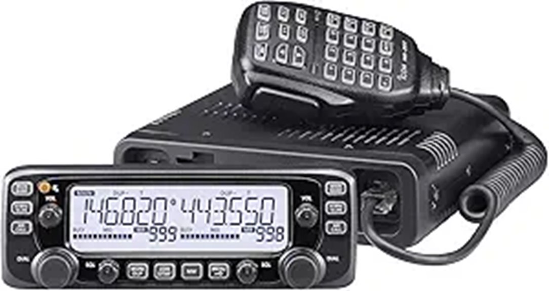 dual band 50w mobile radio