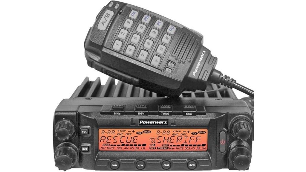 dual band 750 channel radio