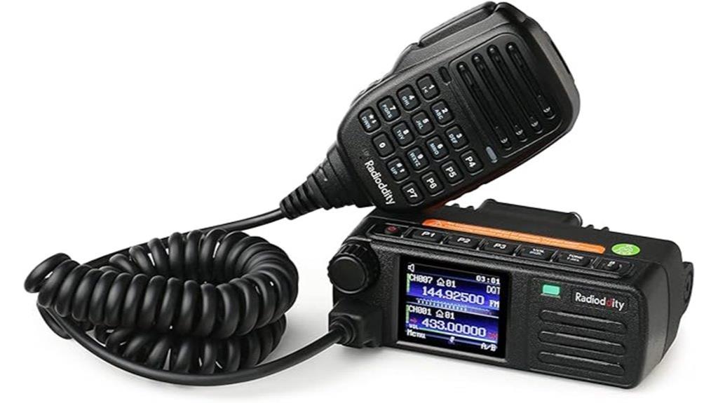 dual band dmr mobile radio