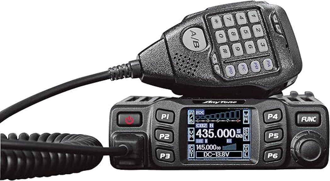 dual band mobile radio