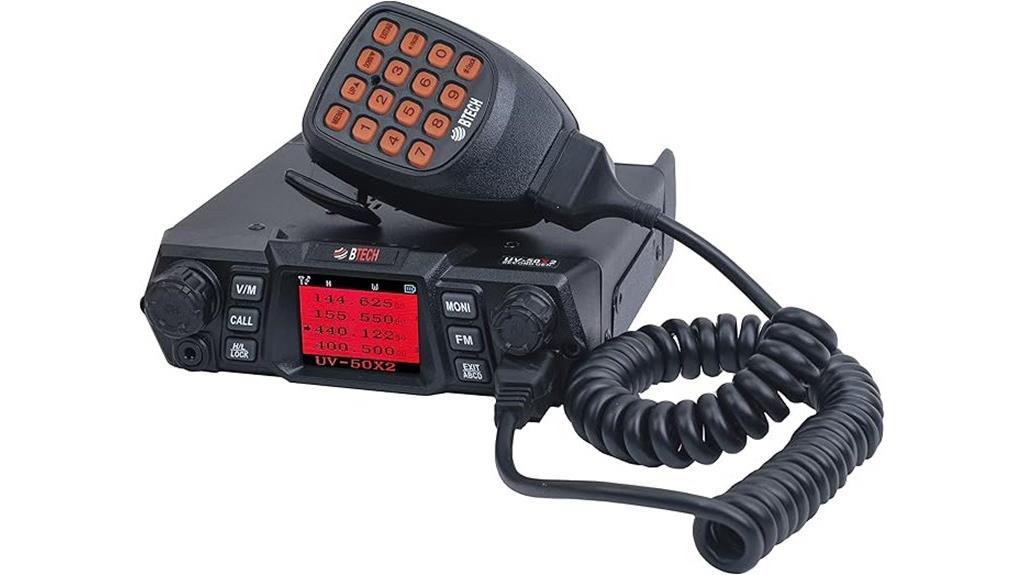 dual band mobile radio