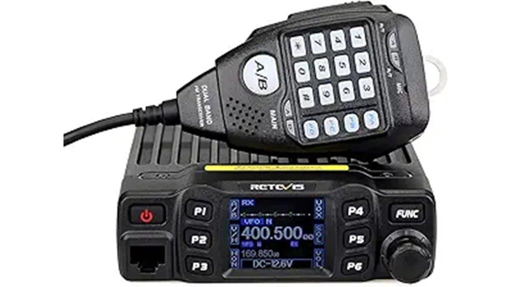 dual band mobile radio