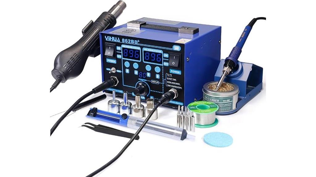 dual function soldering station