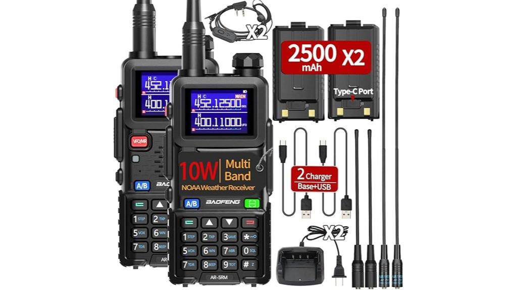dual pack 10w radios