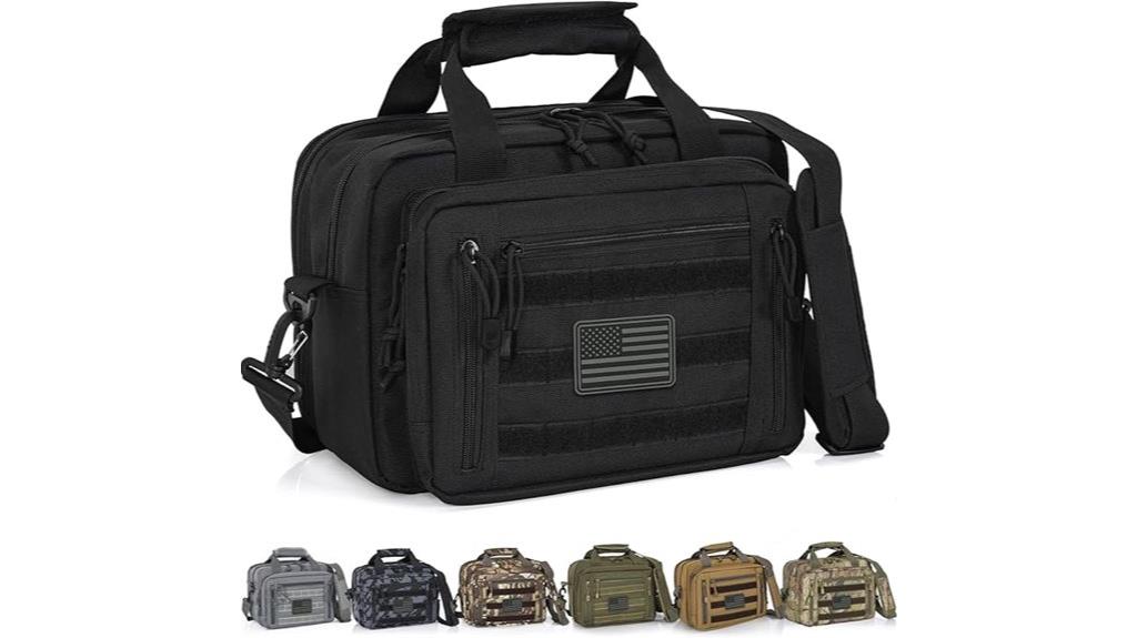 dual pistol six magazine storage
