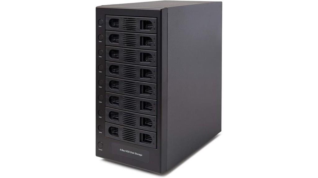 eight bay usb 3 0 enclosure