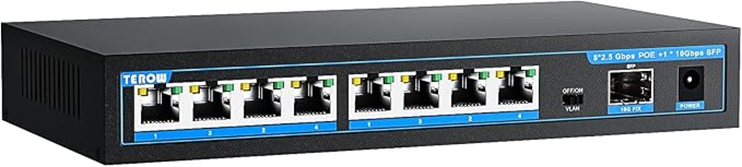 eight port 2 5gb poe