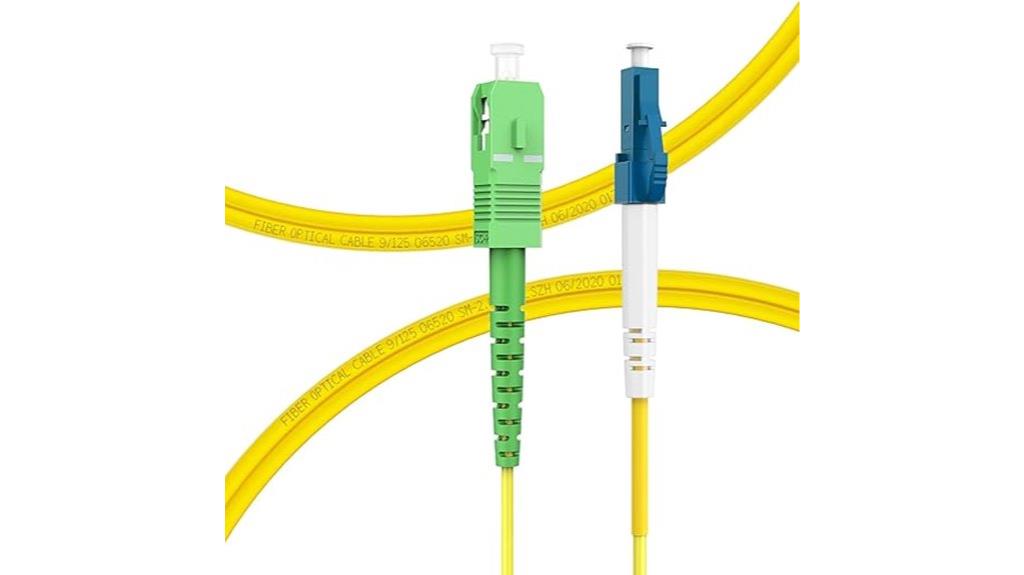 fiber patch cable os2 lc upc to sc apc