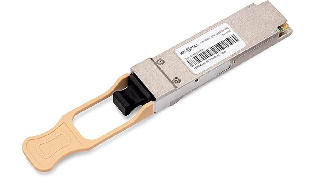 fortinet qsfp28 transceiver compatibility