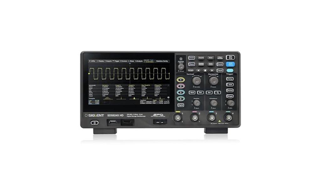 four channel 200mhz oscilloscope