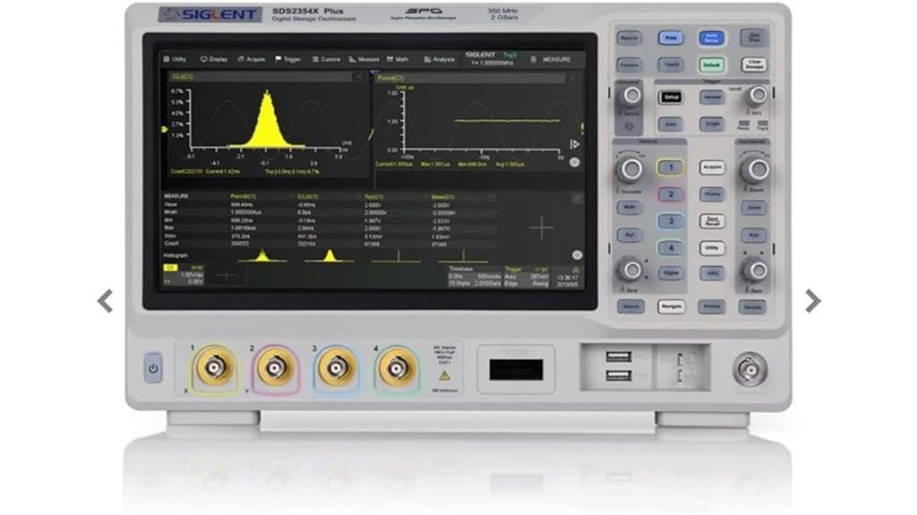 four channel digital oscilloscope