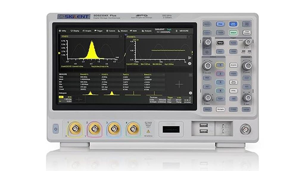 four channel digital scope