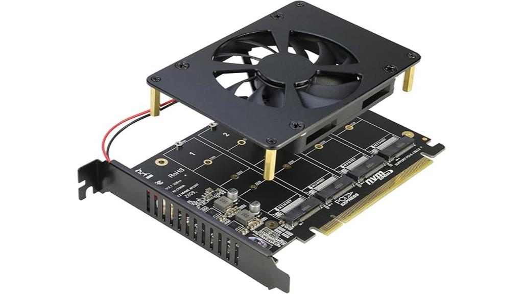 four nvme pcie slots