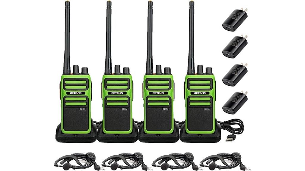 four pack two way radios