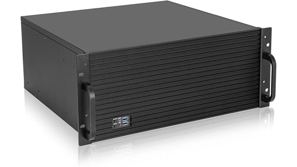 four unit rackmount chassis