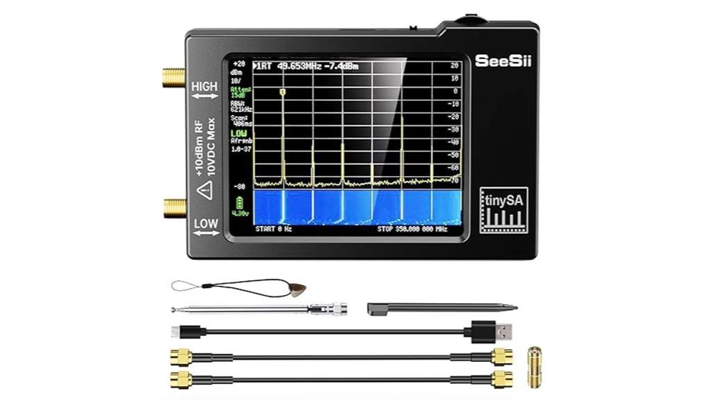 handheld touch screen spectrum