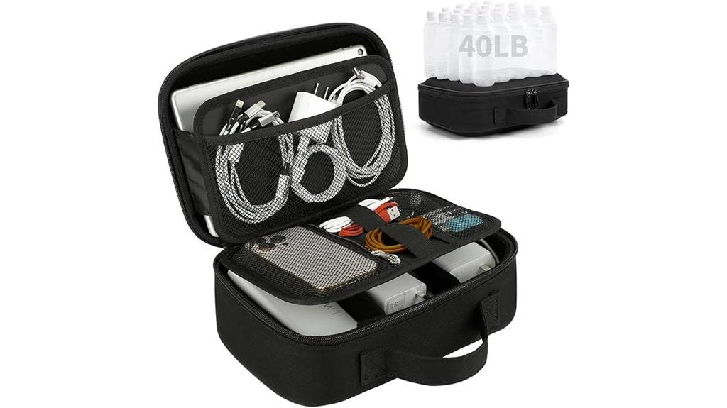 hard eva travel organizer