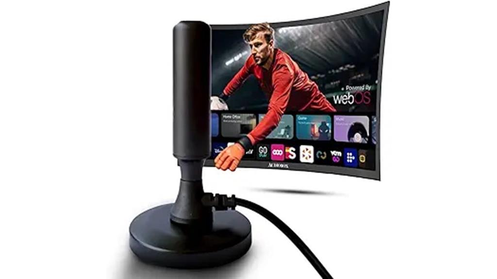 hdtv antenna with magnetic base