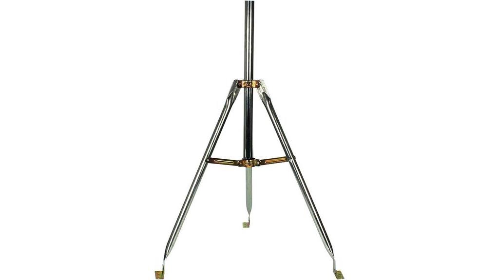 heavy tripod with mast