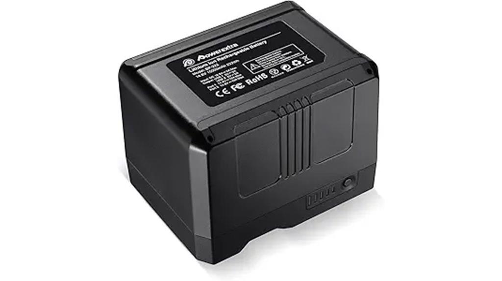 high capacity v mount battery
