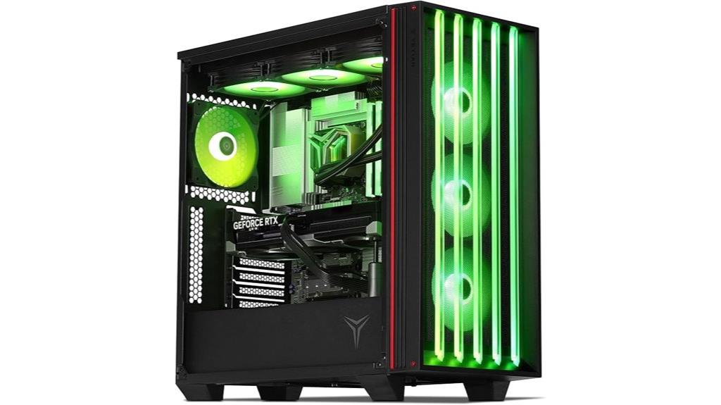 high performance gaming desktop setup