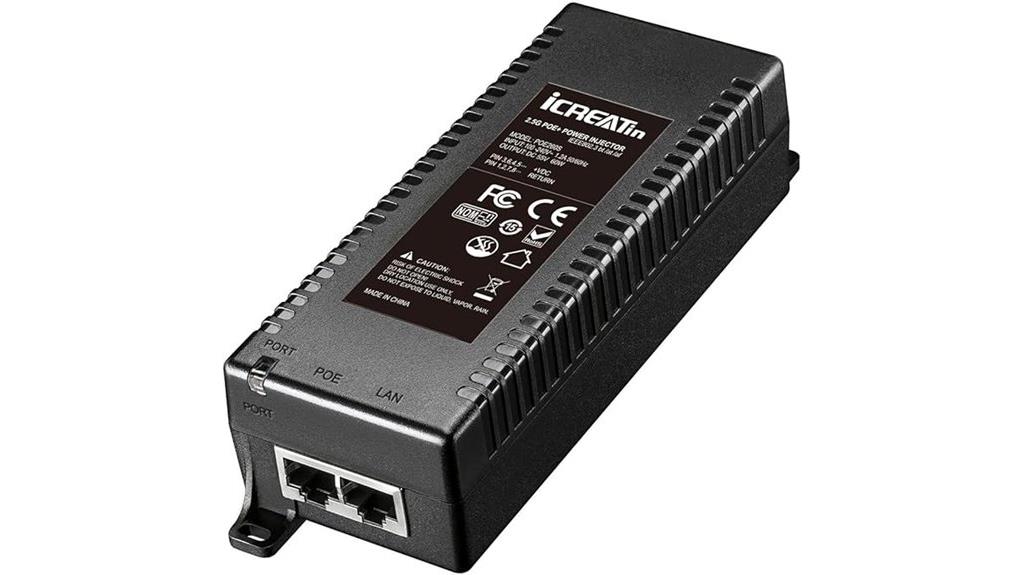 high power ethernet injector