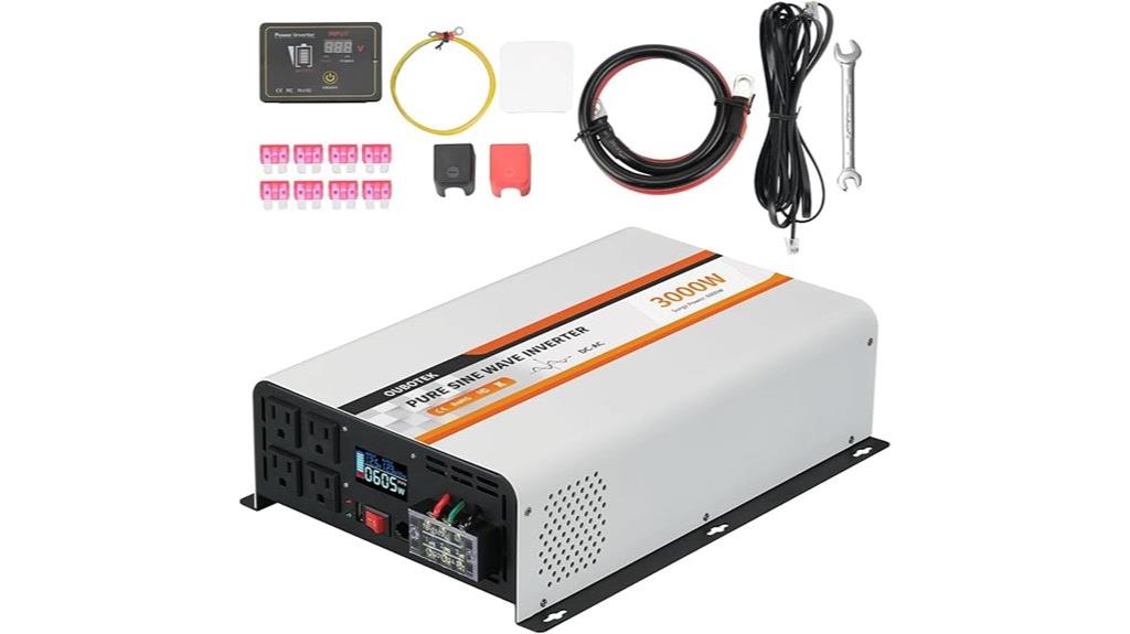 high power inverter features