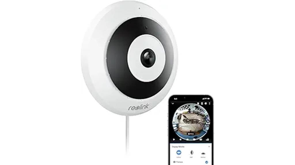 high resolution 360 security camera