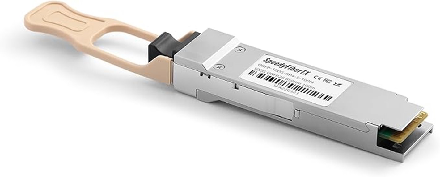 high speed 100g optical transceiver