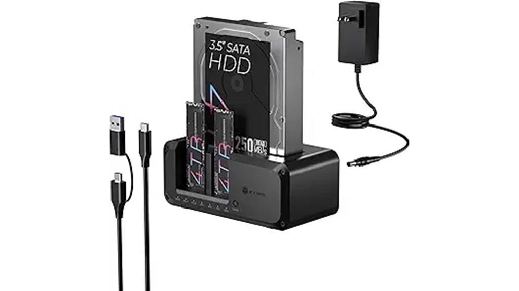 high speed triple bay dock