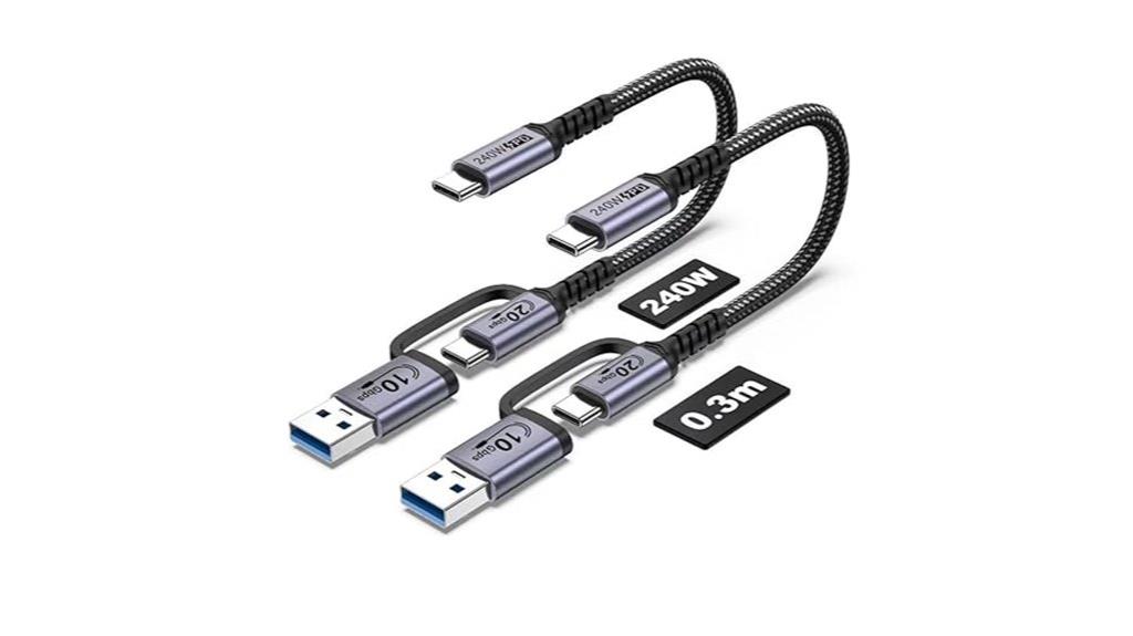 high speed usb c cables