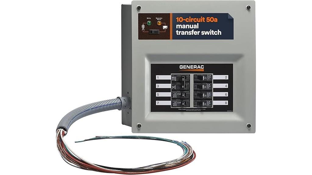 homelink 50 amp transfer switch
