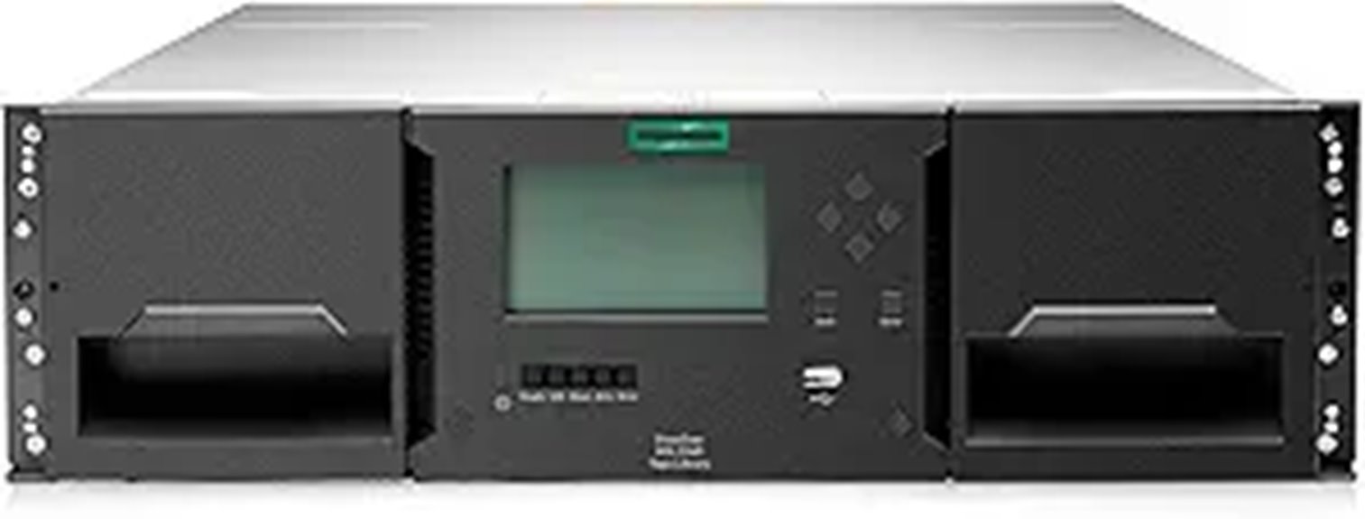 hpe msl3040 tape library
