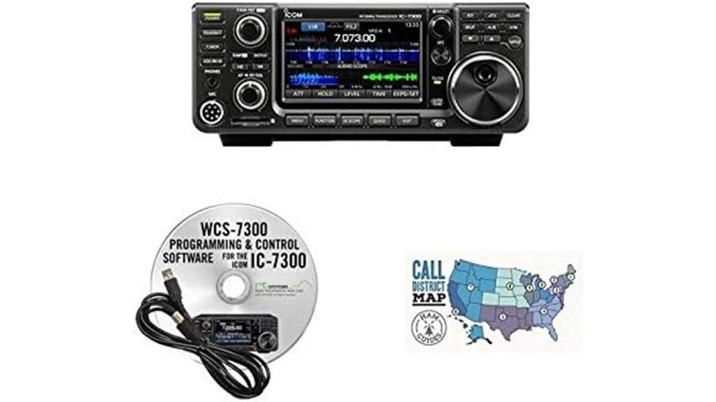icom ic 7300 transceiver bundle