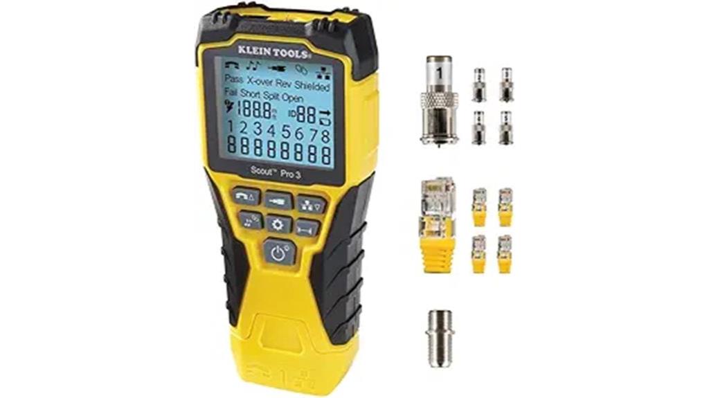 klein tools cable tester