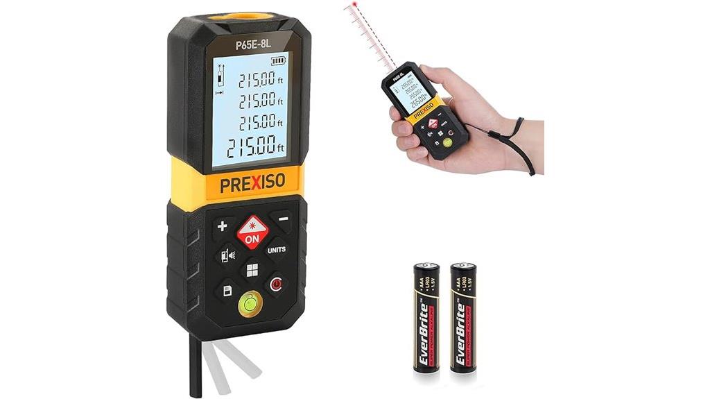 laser measure with range