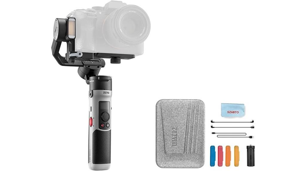 lightweight camera gimbal stabilizer