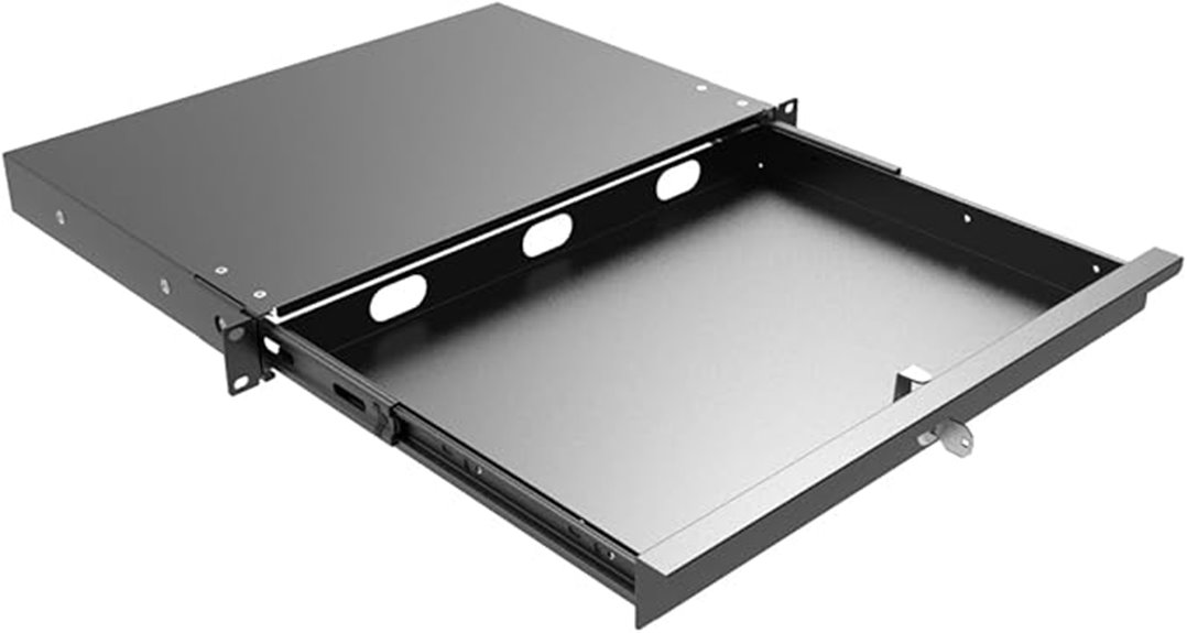 lockable 1u server rack