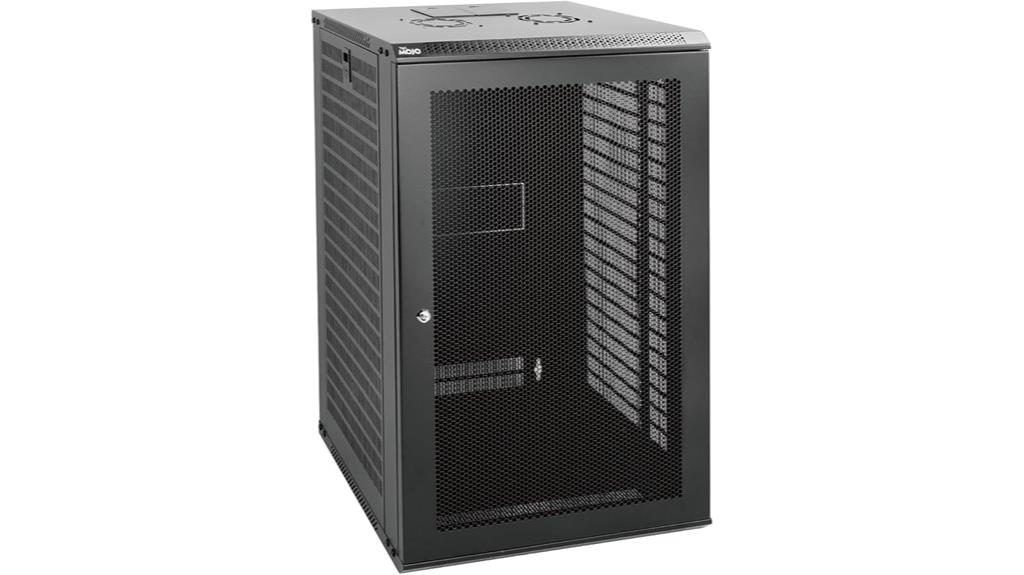 lockable mesh door rack