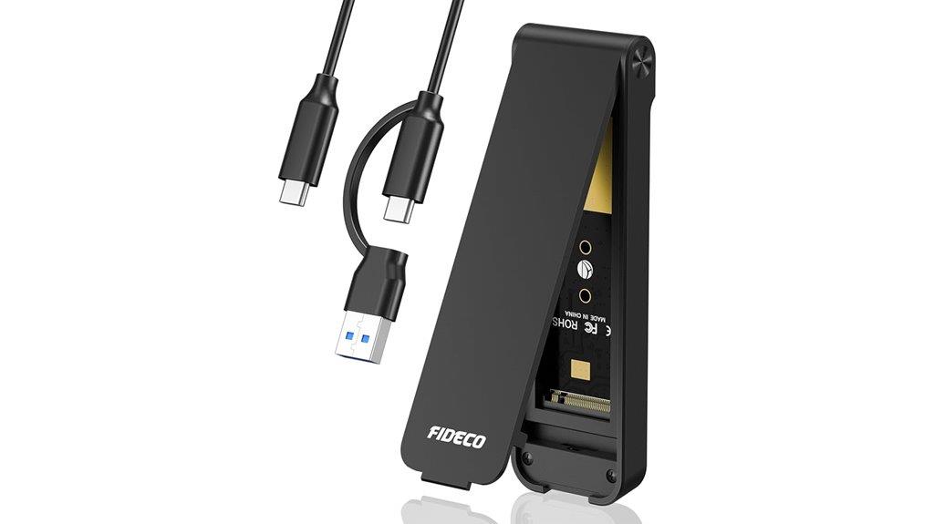 m 2 nvme ssd enclosure
